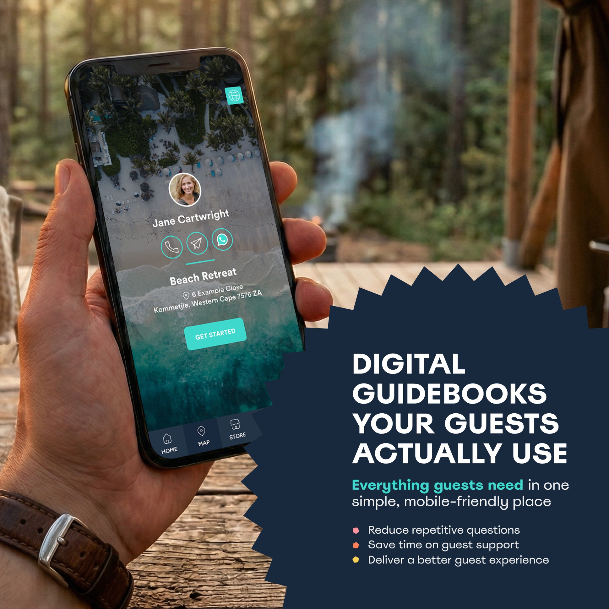Touch Stay Facebook ad