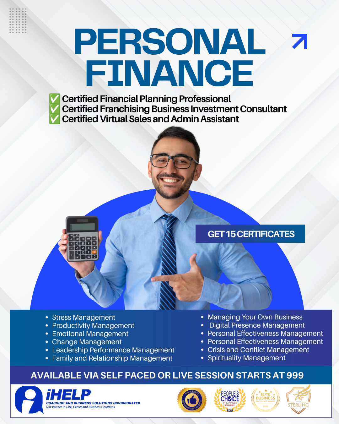 IHELP Coaching and Business Solutions Corporation Facebook ad