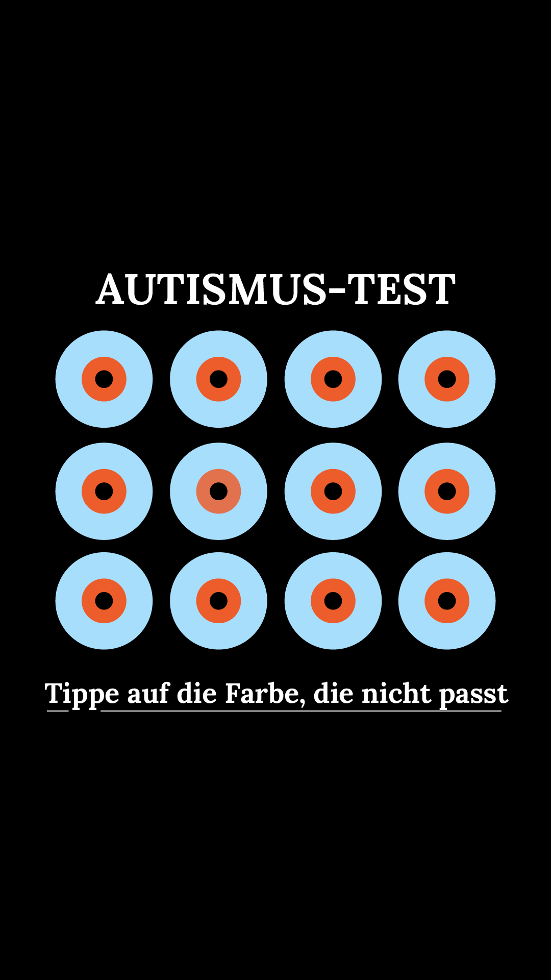 International IQ test Facebook ad