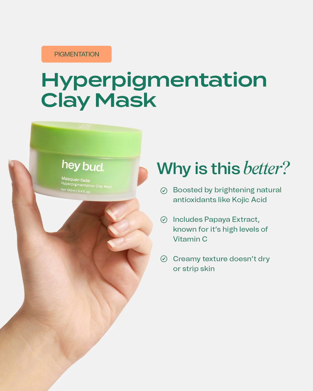 Hey Bud Skincare Facebook ad