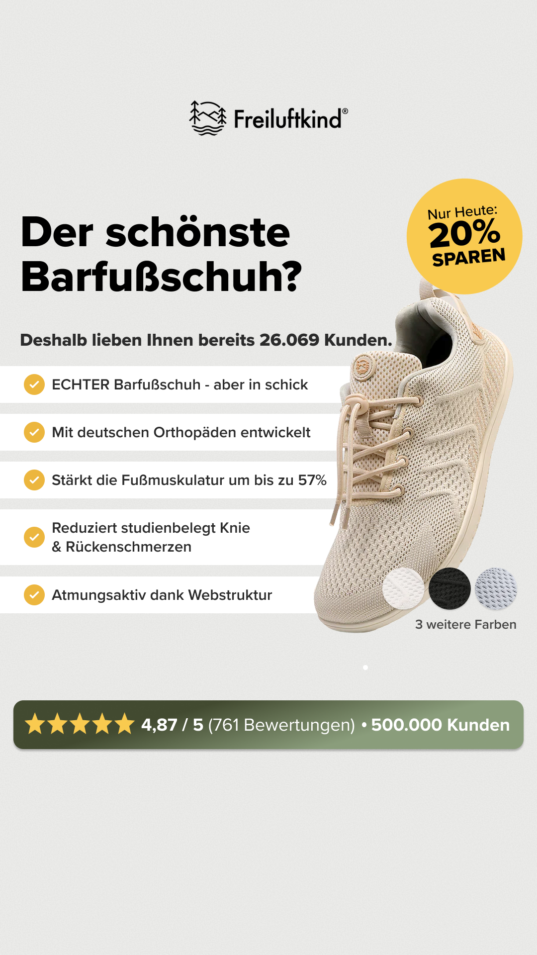 Freiluftkind Facebook ad