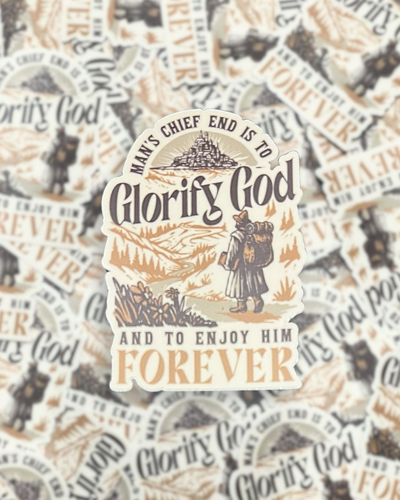Missional Wear Facebook ad: Reformed Theology Stickers