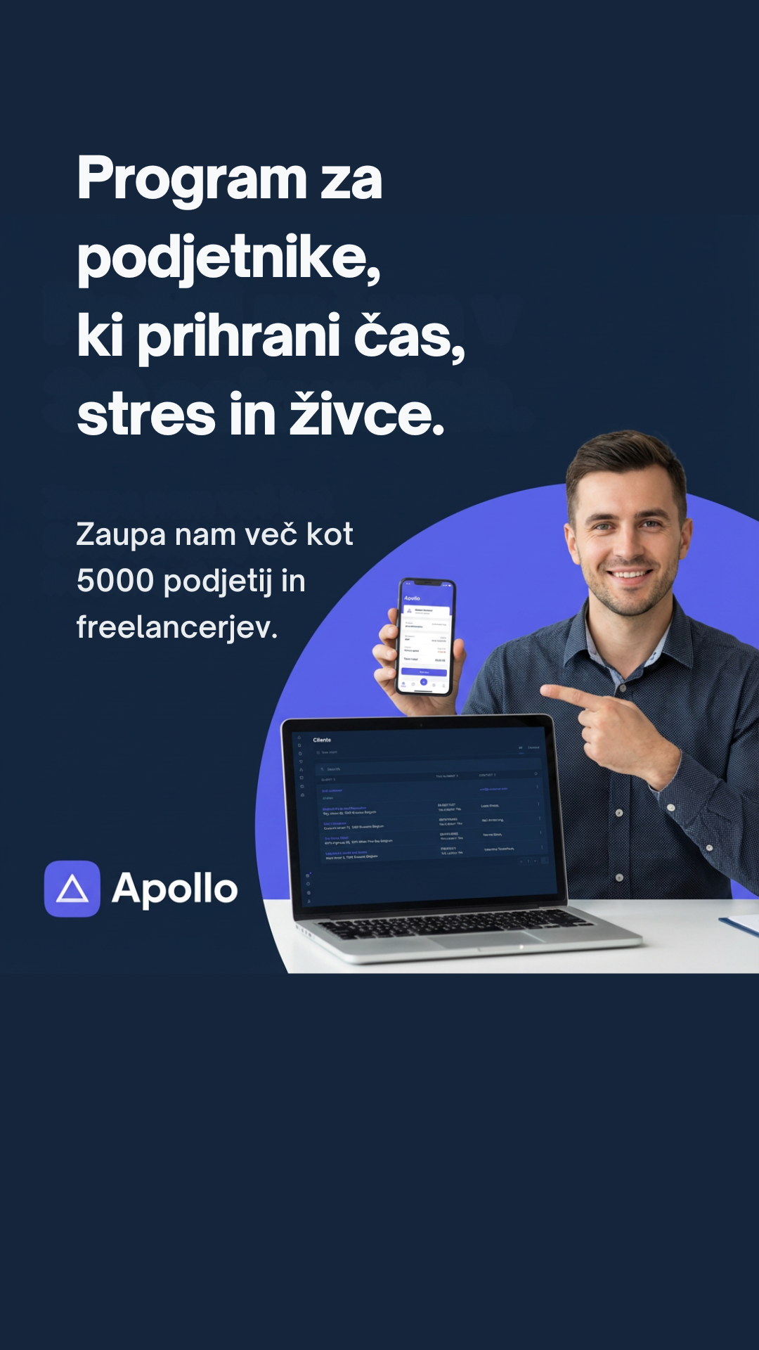 Apollo Facebook ad