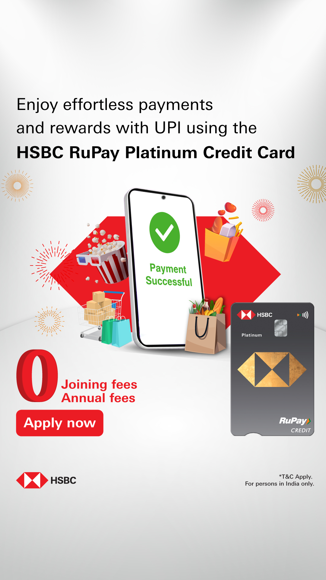 HSBC Facebook ad