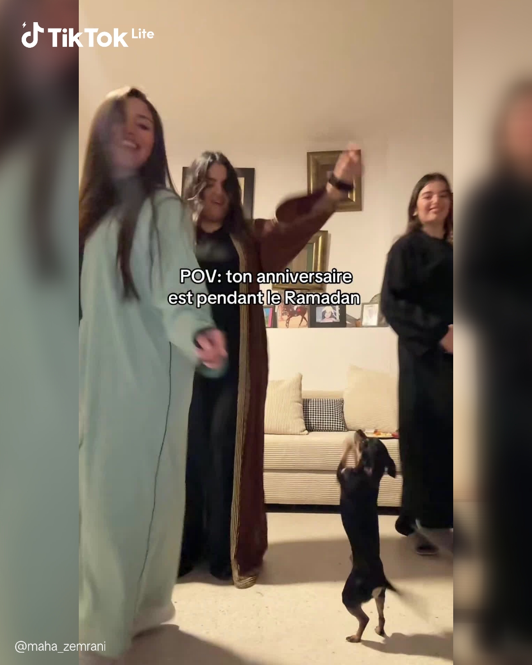 TikTok Lite Facebook ad