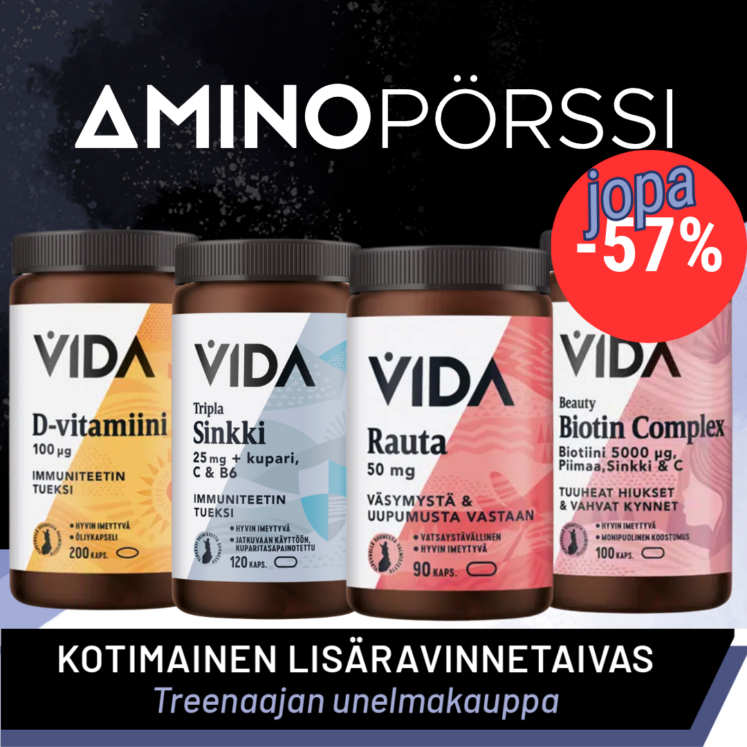 Aminopörssi Facebook ad