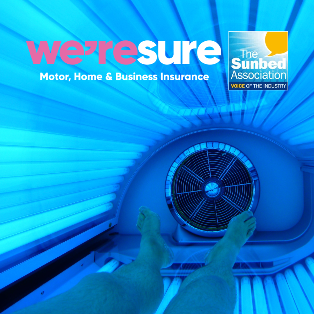 We'resure Insurance Services Facebook ad: Insurance for Tanning Salons, Backed by the UK Tanning…