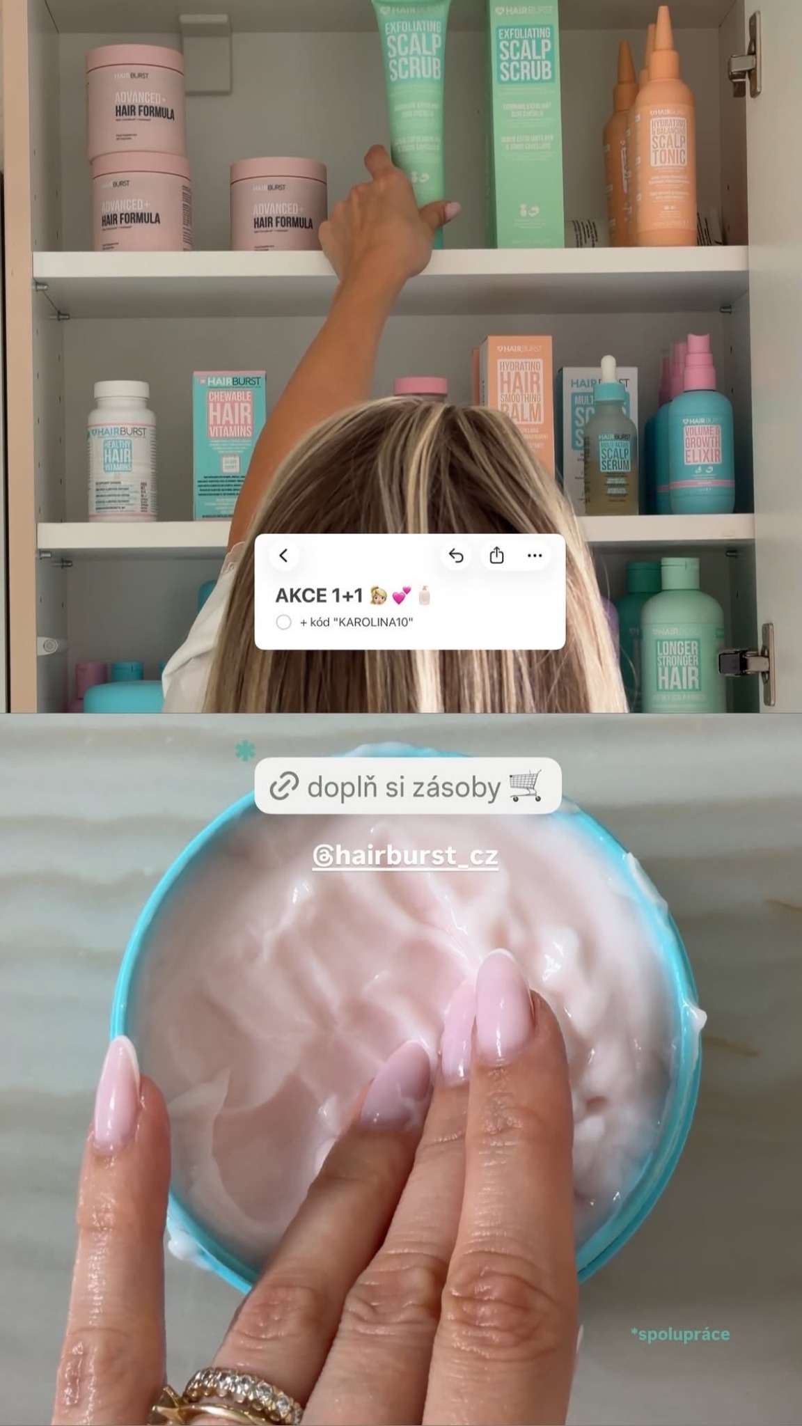 Karolína Mališová Facebook ad