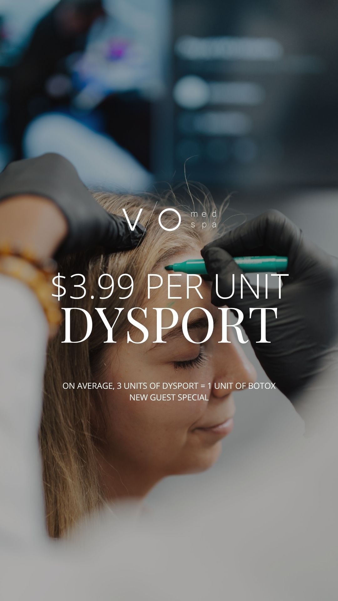 VIO Med Spa Huntersville Facebook ad: Refined for $3.99/Unit