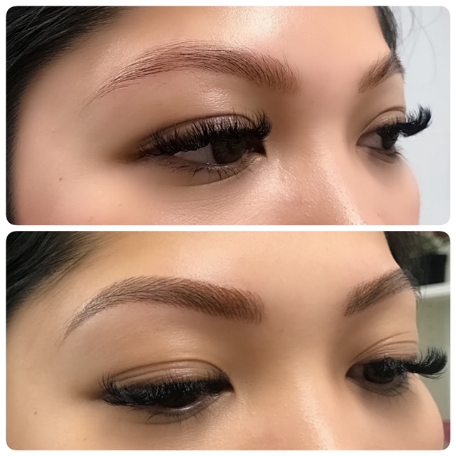 Eyebrows By Hiral Facebook ad: Tired feeling pencil everyday and Wants fuller Brows?