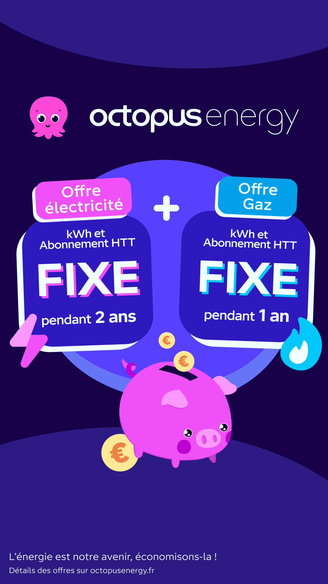 Octopus Energy Facebook ad