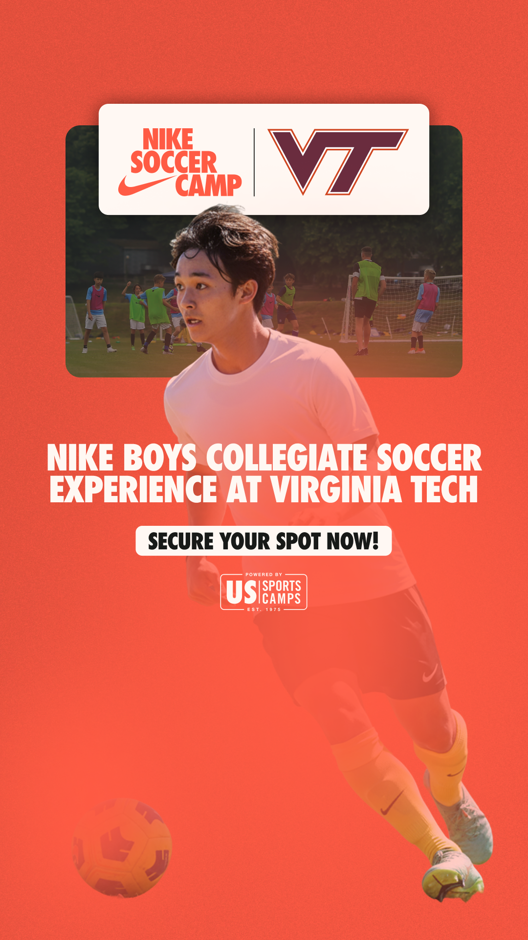 US Sports Camps - NIKE Sports Camps Facebook ad