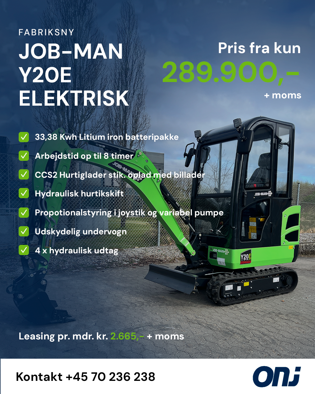 ONJ Tractors Facebook ad from Jun 30, 2026