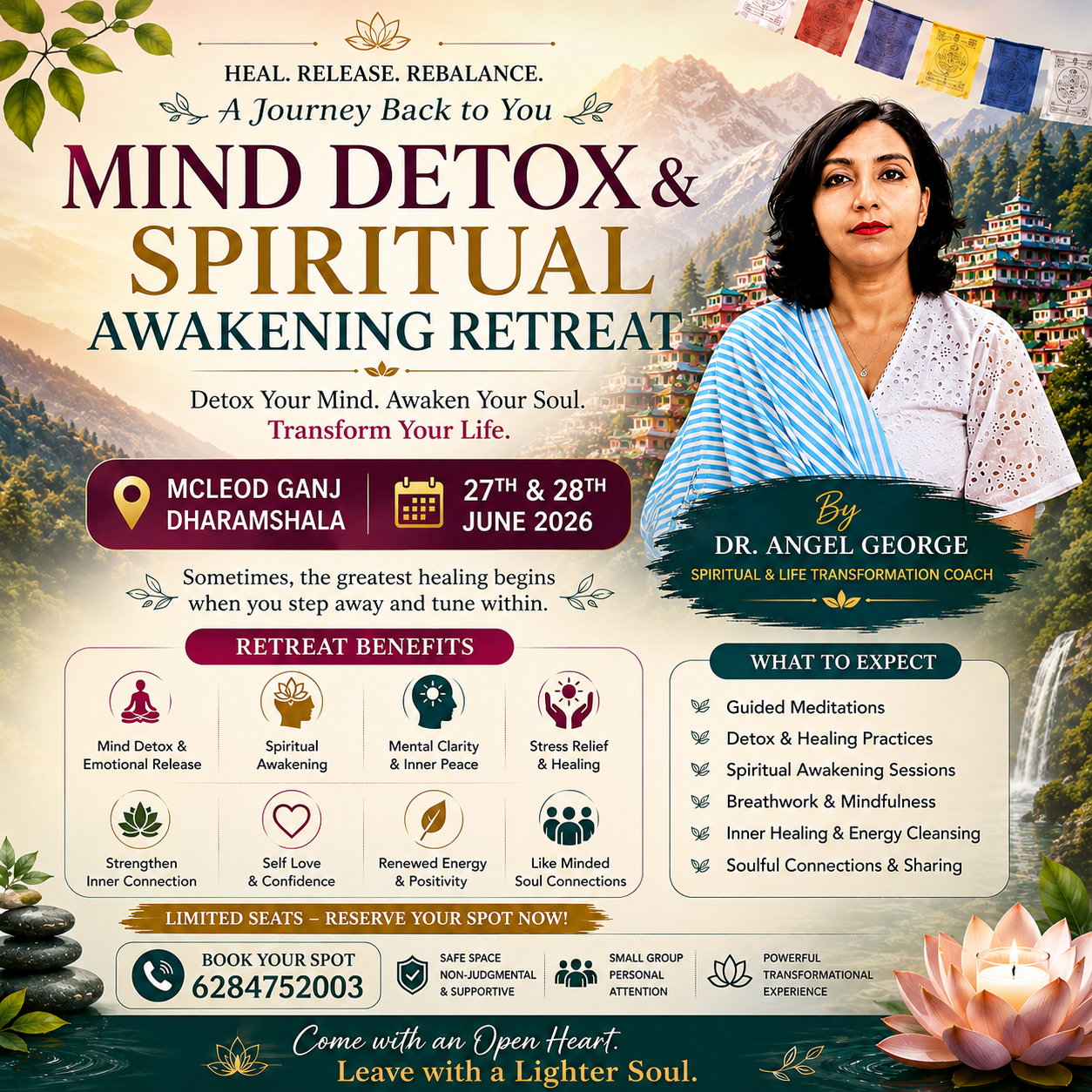 Angel healing centre Facebook ad: Chat with us