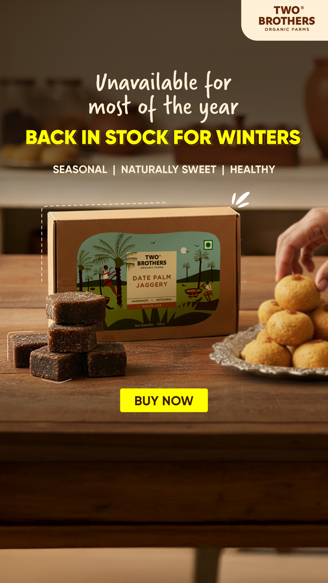 Two Brothers Organic Farms Facebook ad