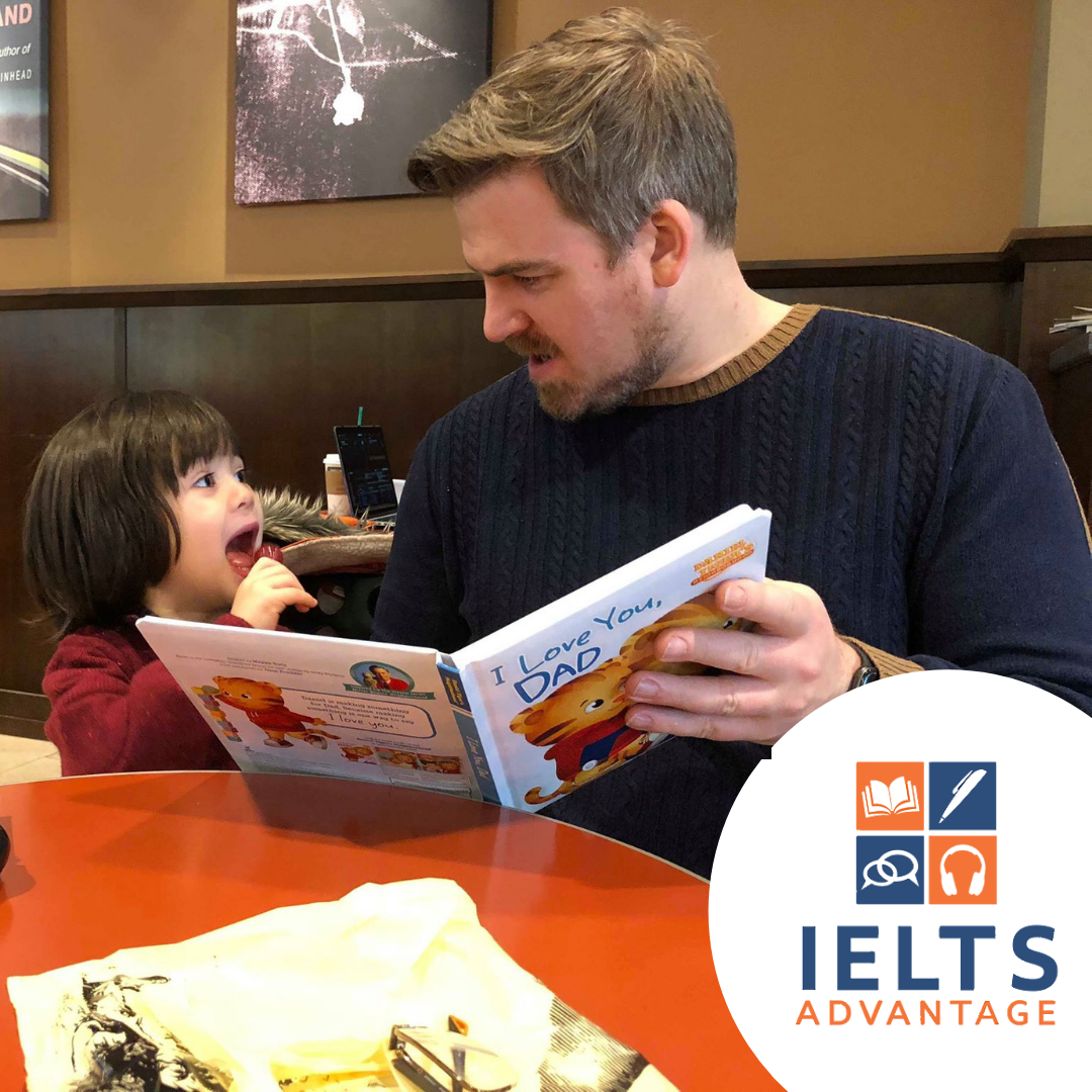 IELTS Advantage Facebook ad: Improve Your IELTS Score