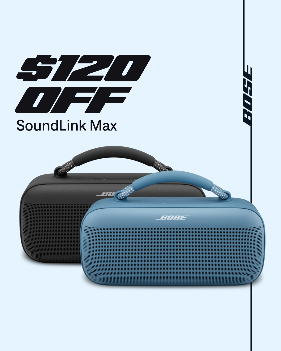 Bose Facebook ad: Fall Sale