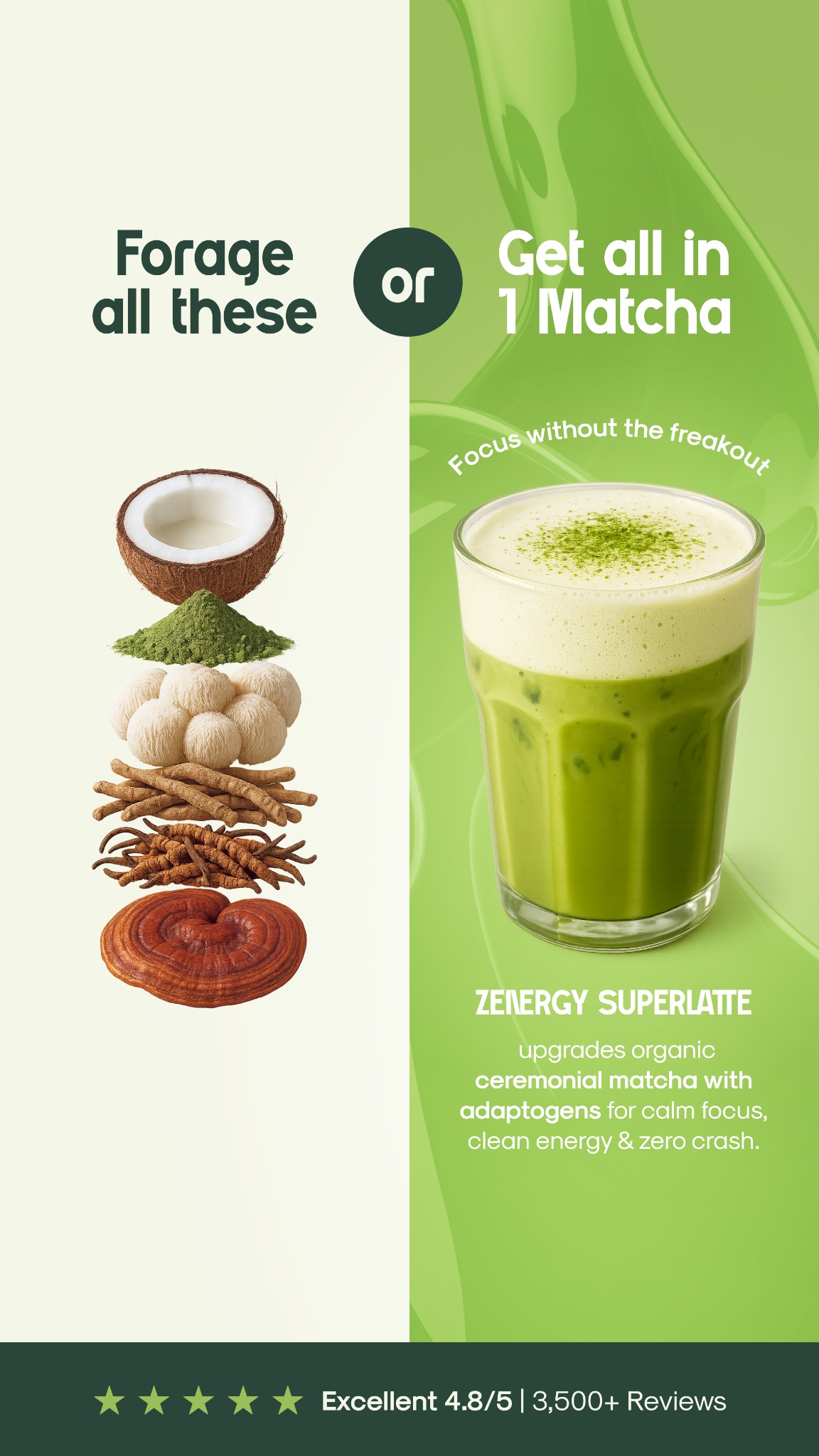 Matcha Fuel Facebook ad