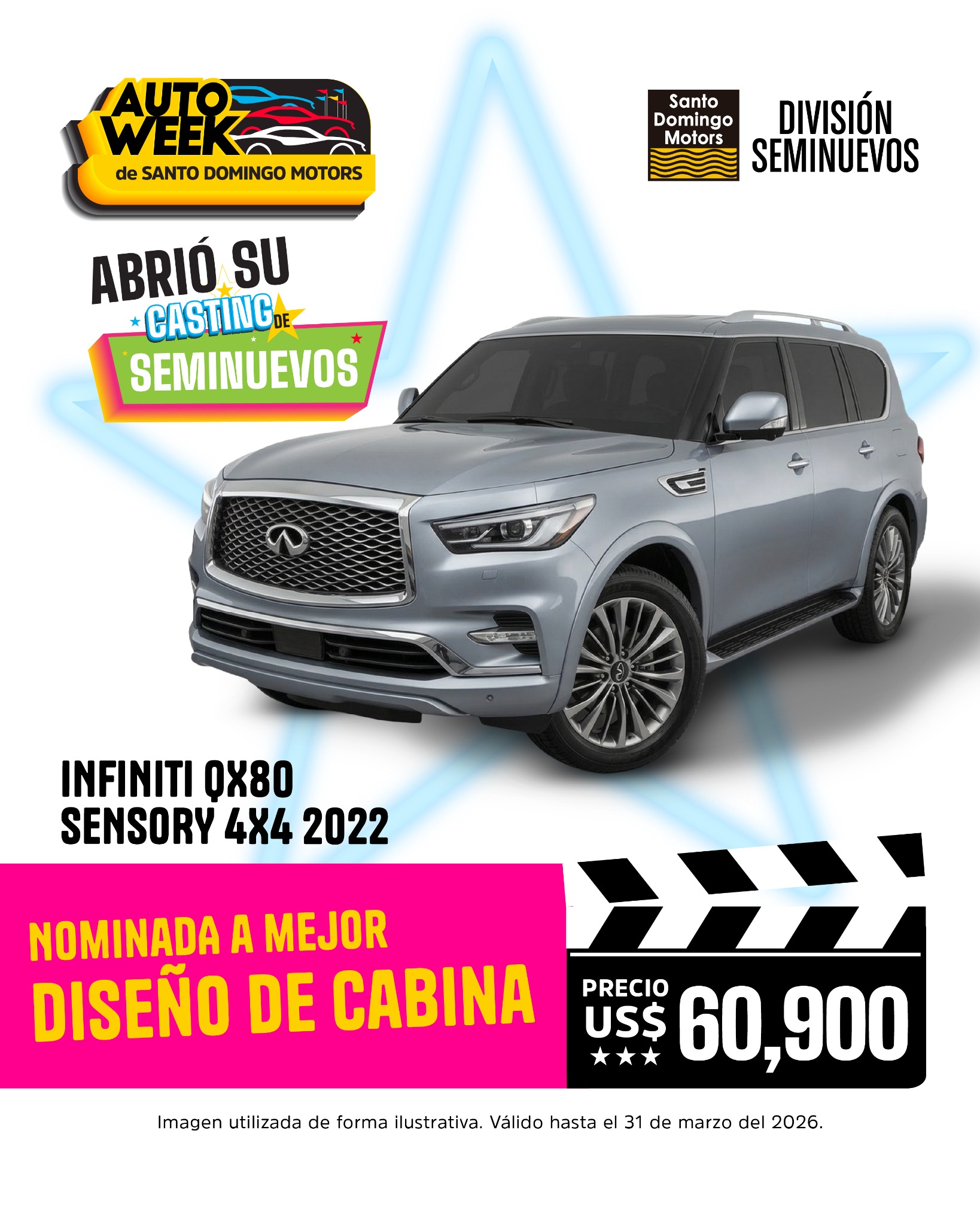 Seminuevos Santo Domingo Motors Facebook ad from Mar 25, 2026