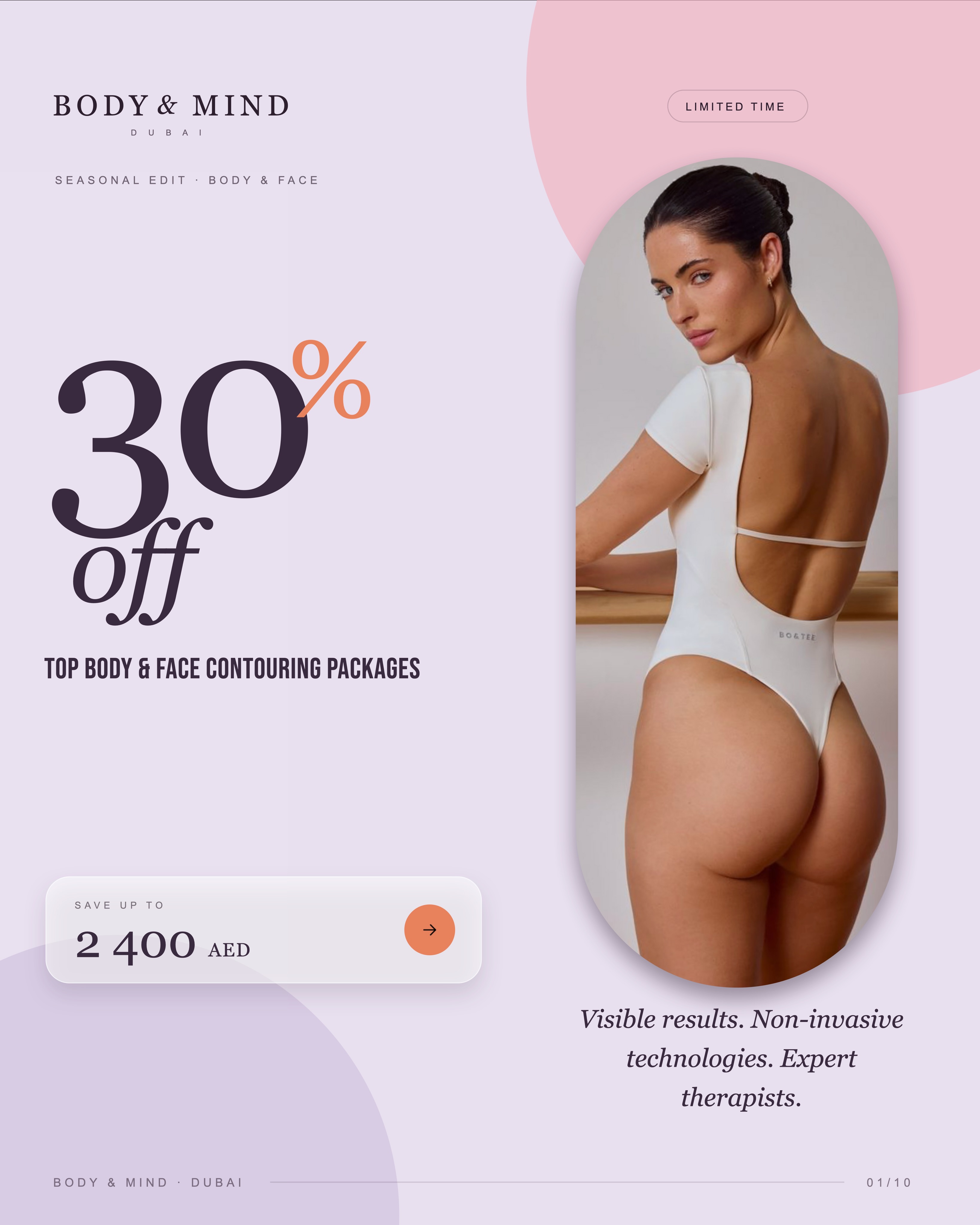 Body&Mind Dubai Facebook ad