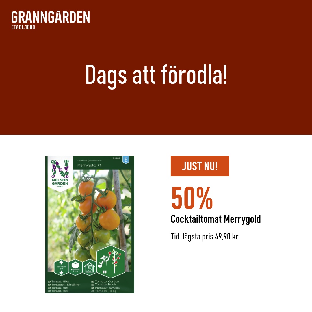 Granngården Facebook ad: Hos oss hittar du allt du behöver inom…