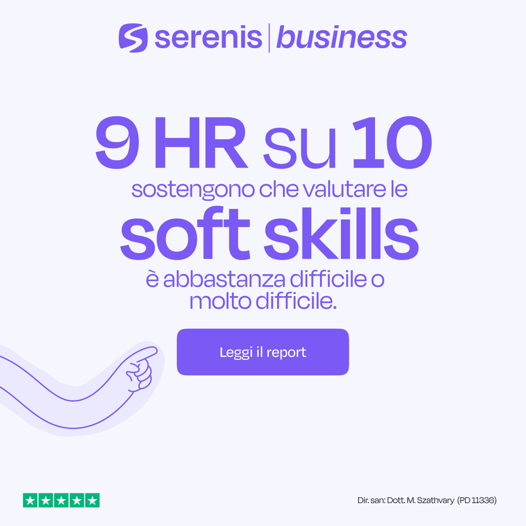 Serenis Facebook ad: Report per HR Manager: le skill del futuro