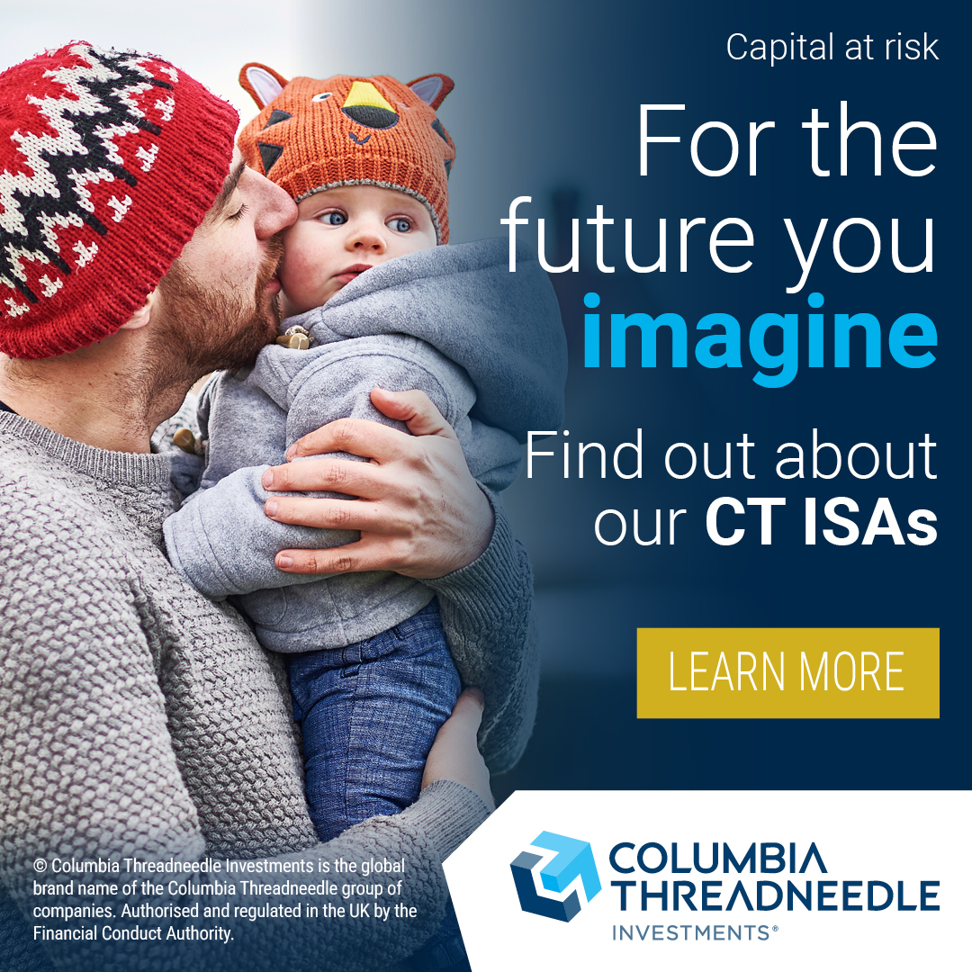 Columbia Threadneedle Investments Facebook ad: Invest in your future