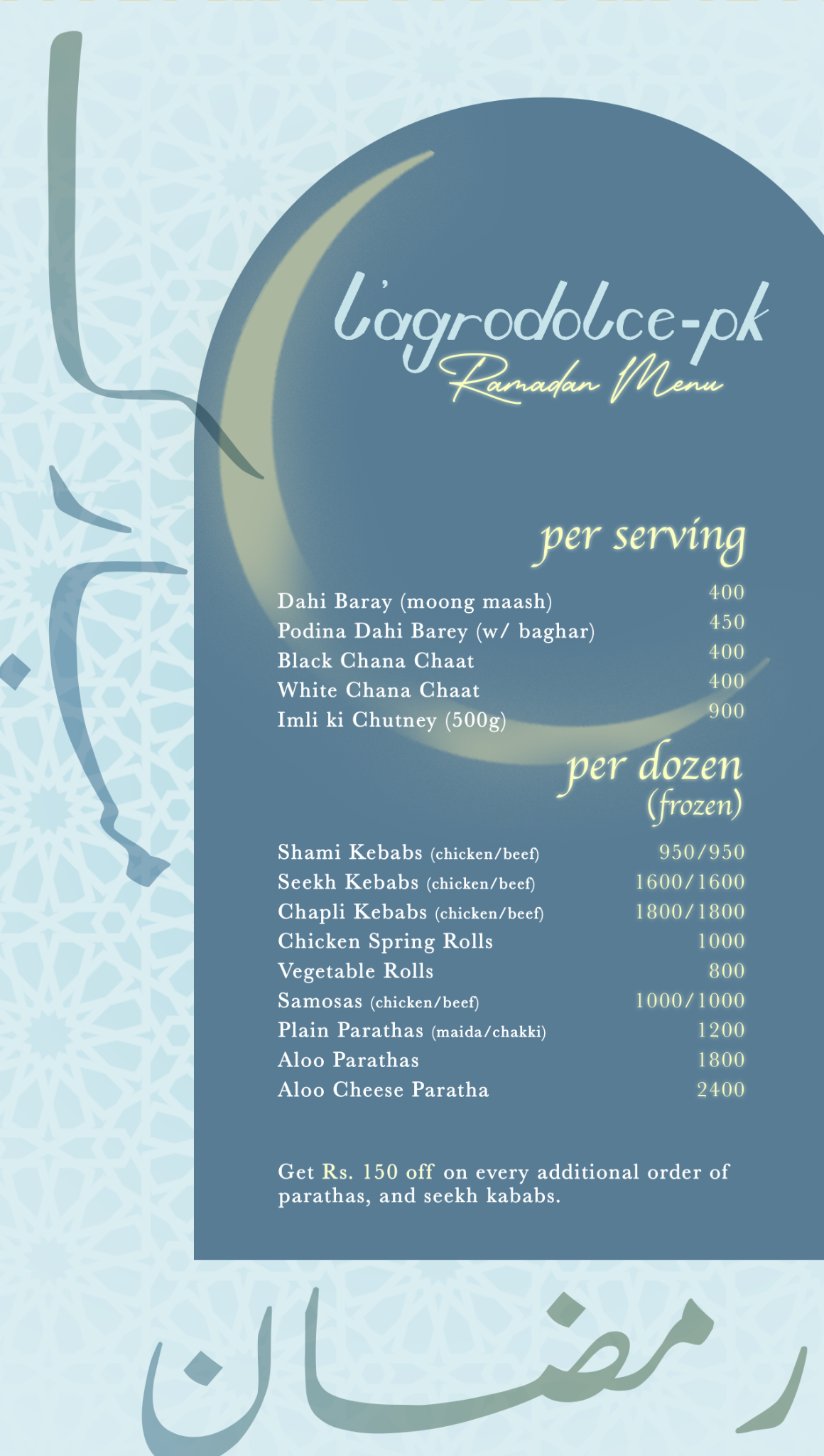 L' agrodolce - Pk. Facebook ad: Serve delicious, hygienic frozen meals your family will…