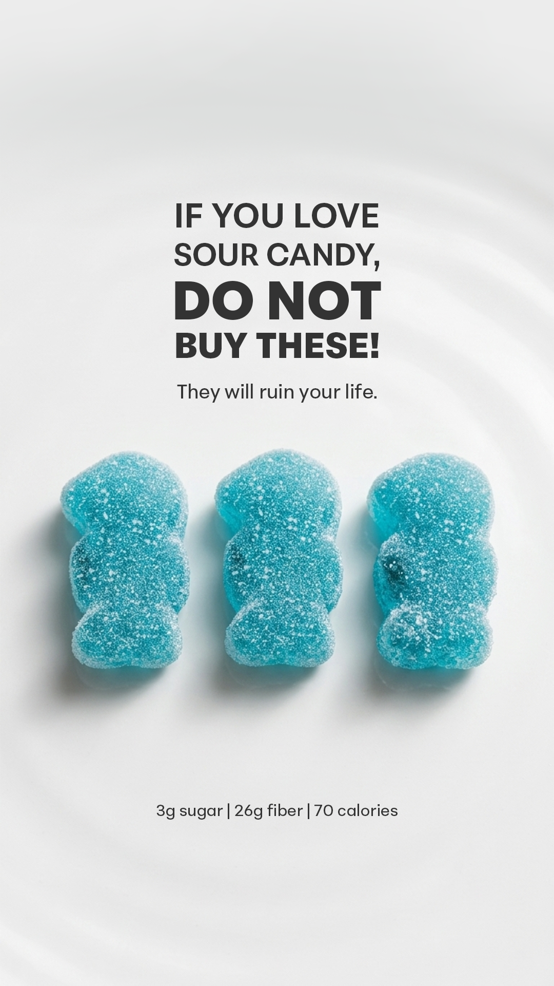 Shameless Snacks Facebook ad