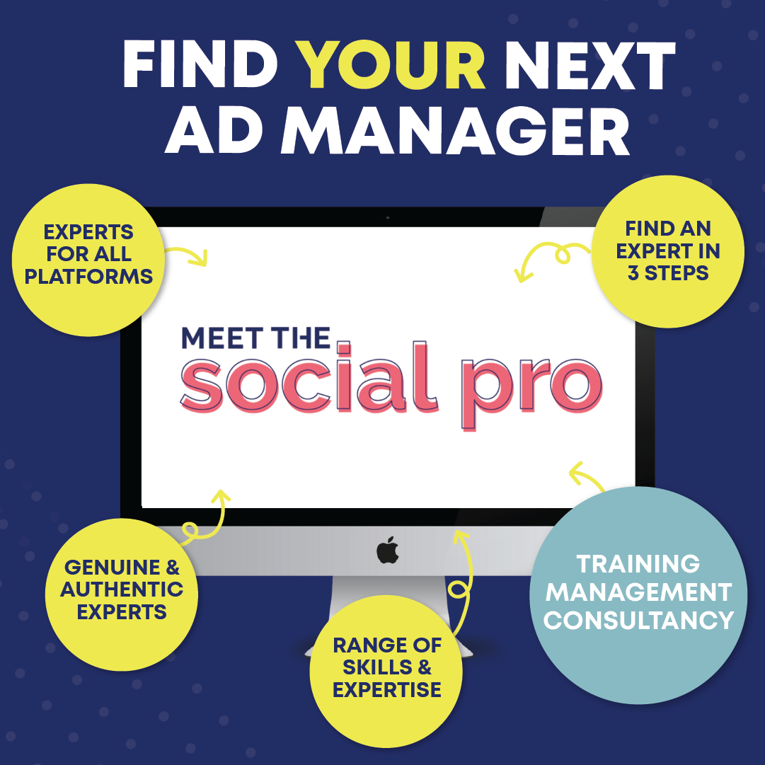 The Two Lauras Facebook ad: Find your Ads Manager in 3 simple steps