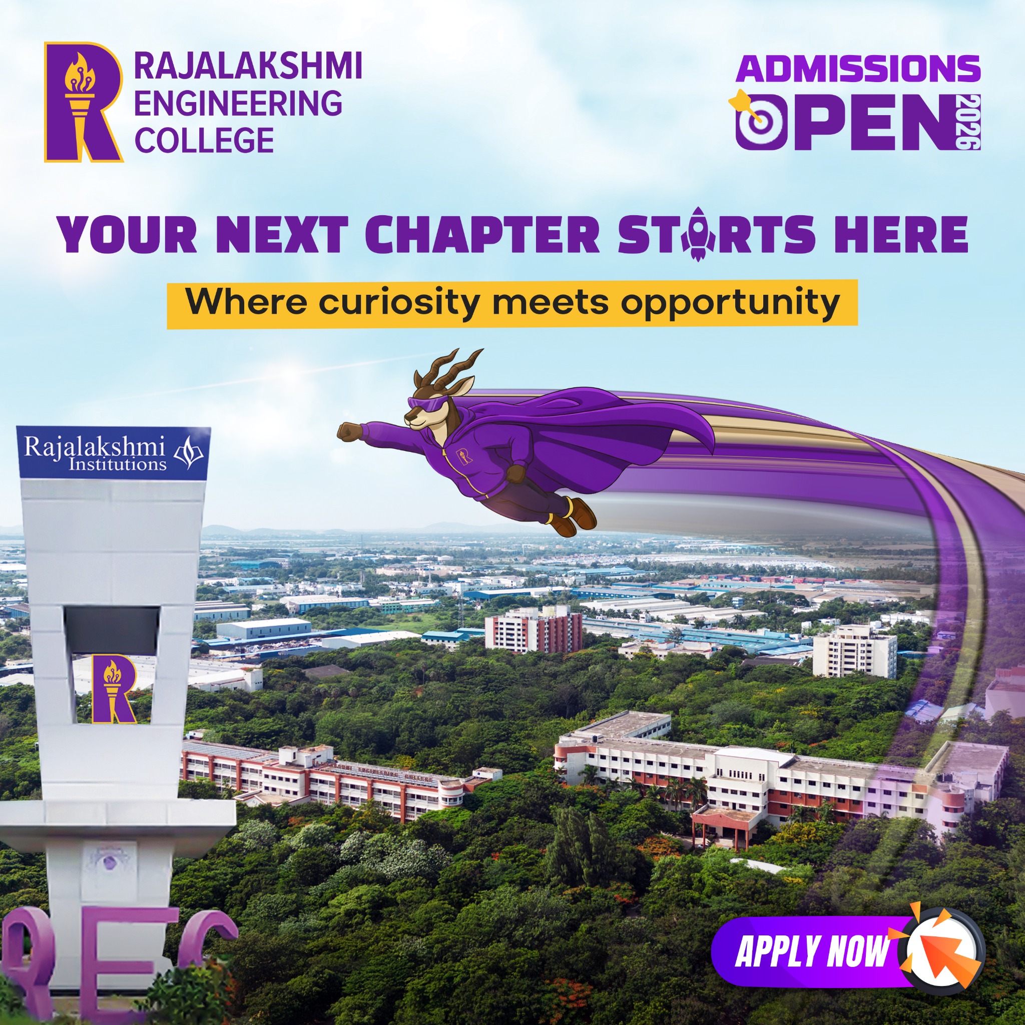 Rajalakshmi Engineering College Facebook ad
