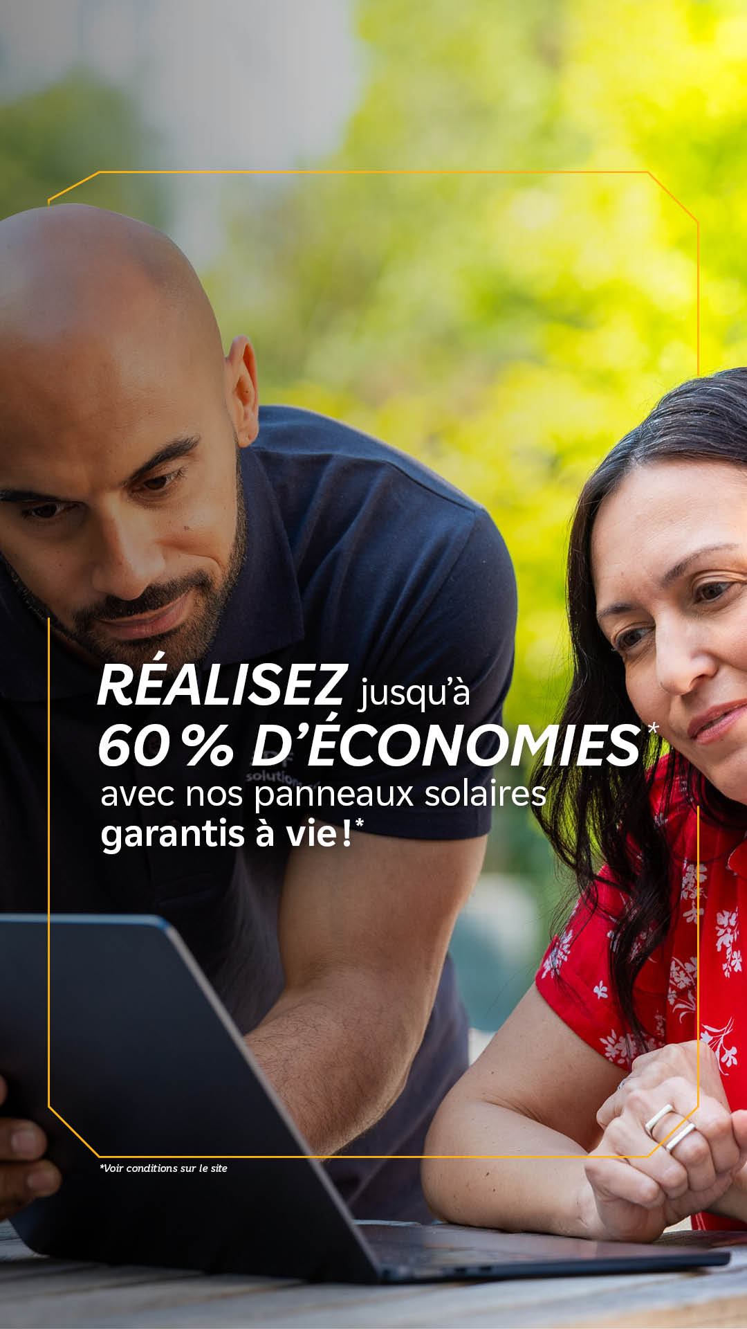 EDF solutions solaires Facebook ad