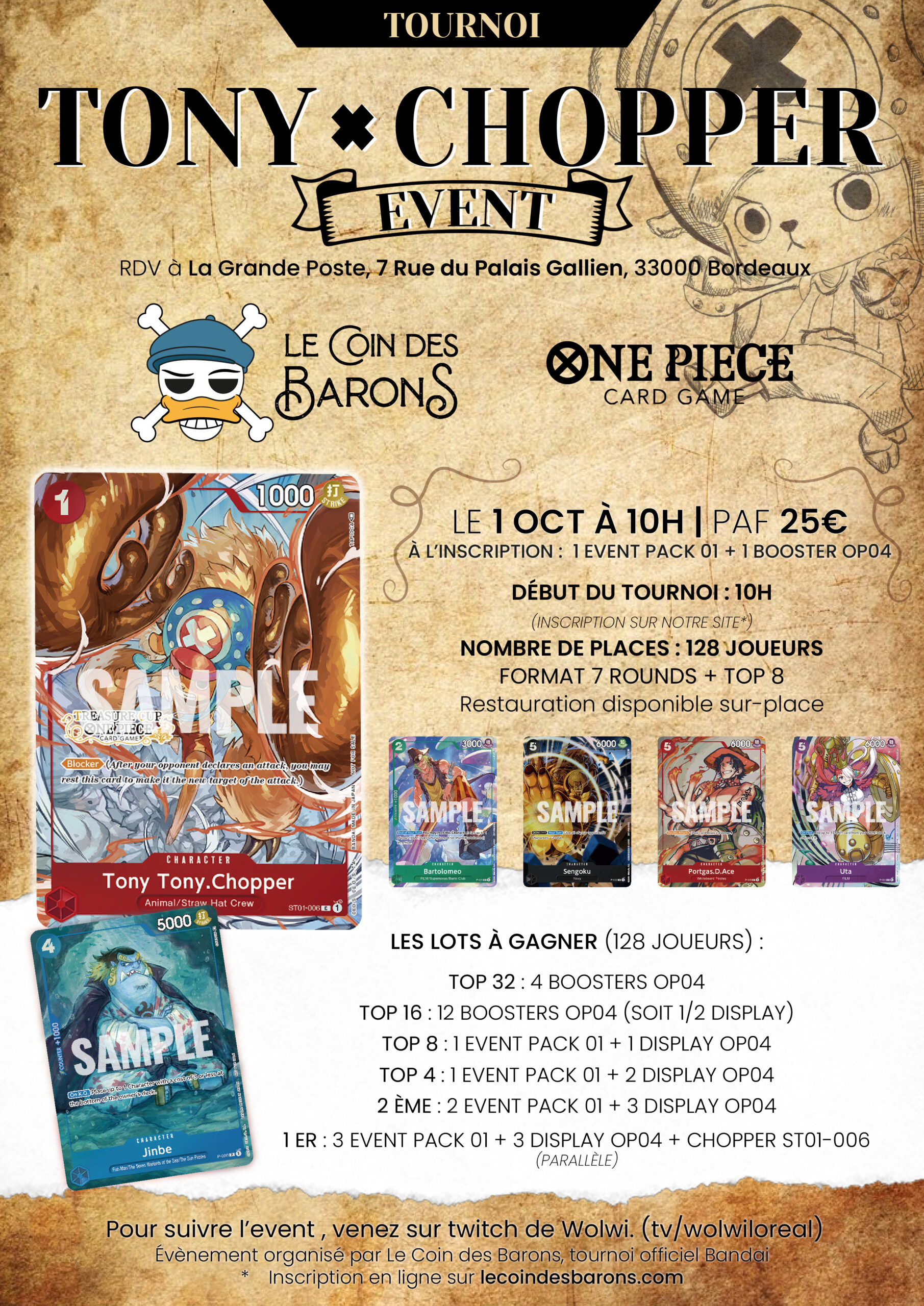 Le Coin des Barons TCG Facebook ad