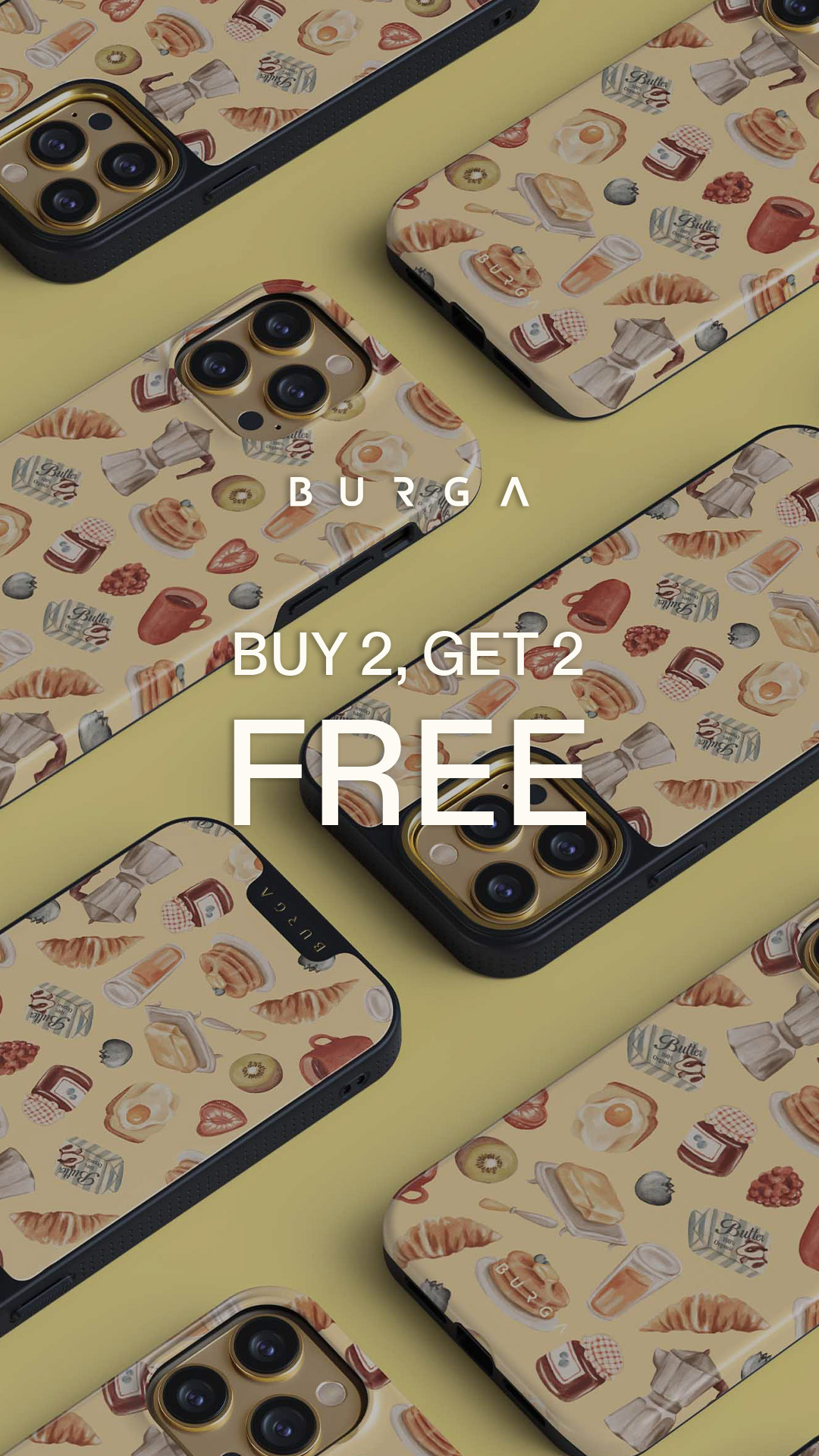 BURGA Facebook ad