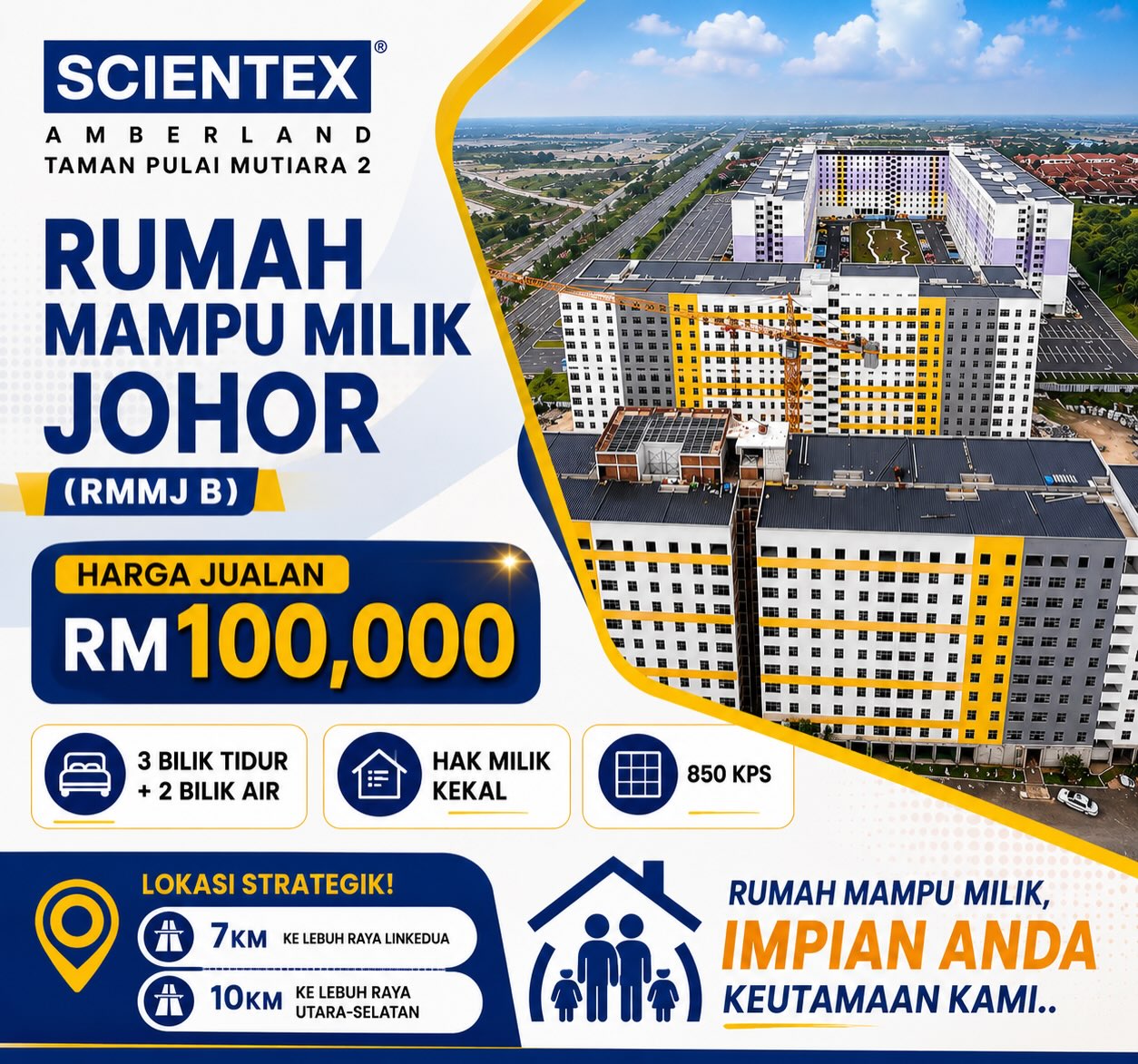Scientex Kota Tinggi Facebook ad