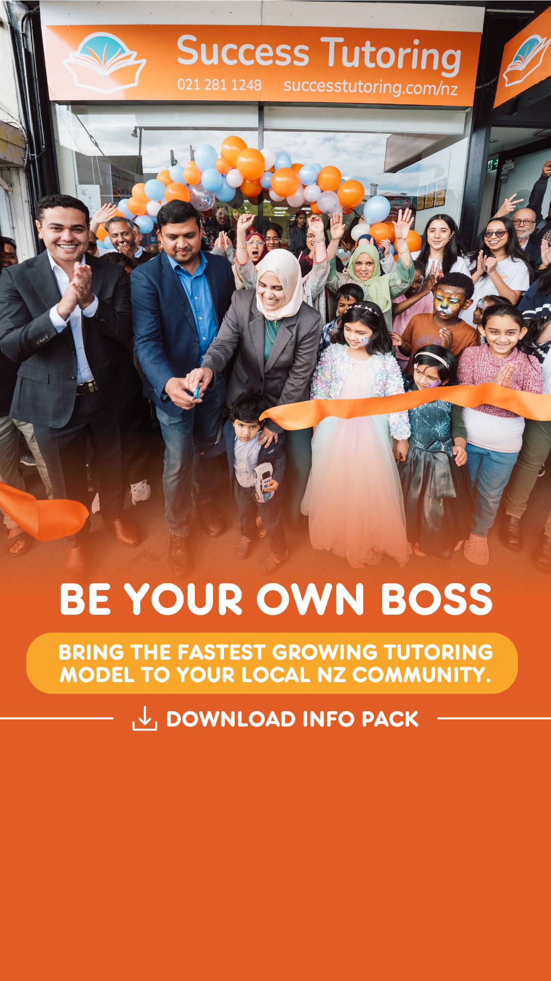 Success Tutoring Franchise Facebook ad