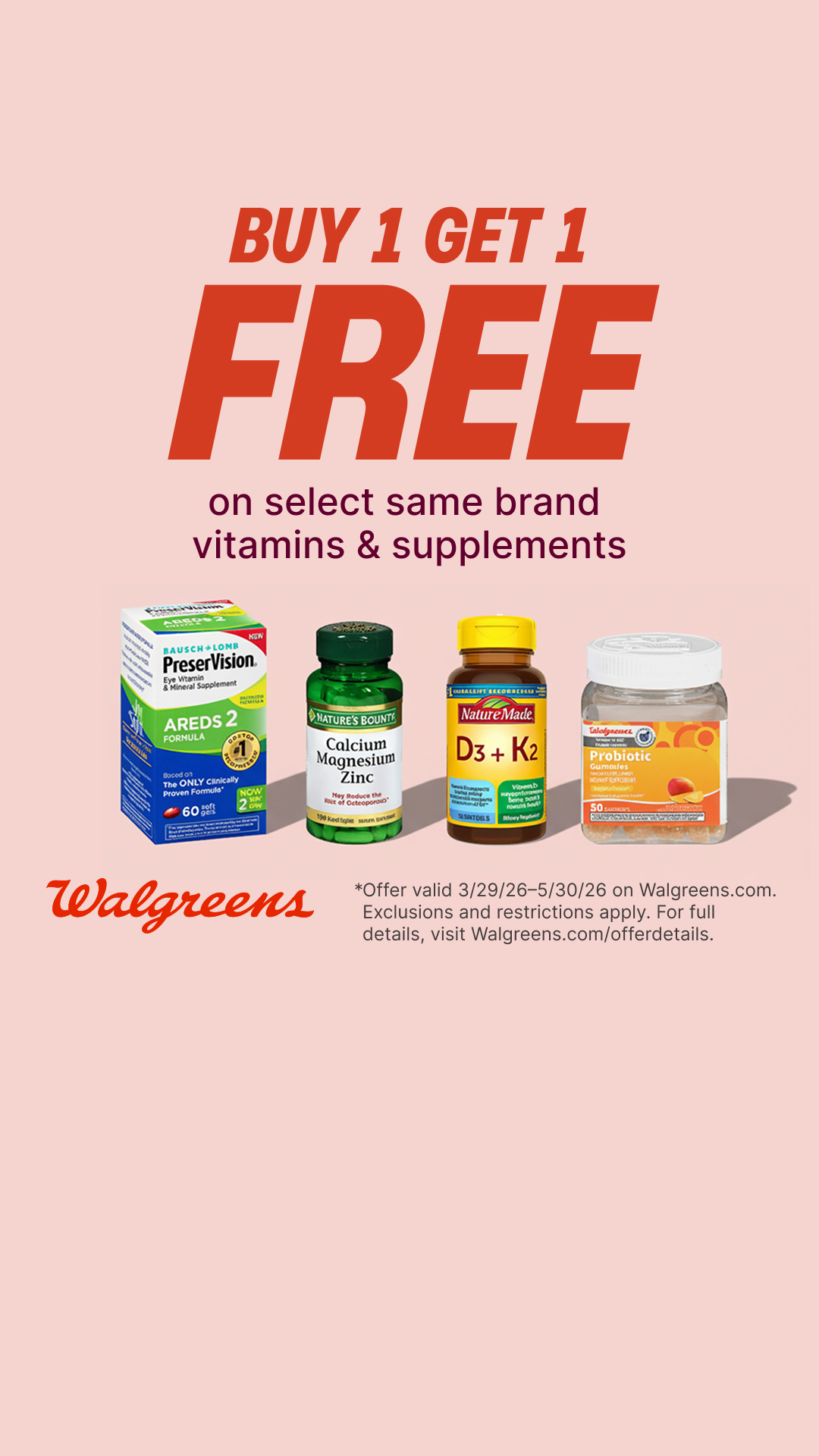 Walgreens Facebook ad