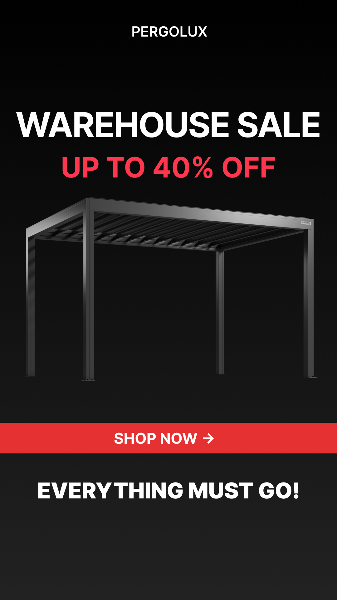 pergolux.au Facebook ad