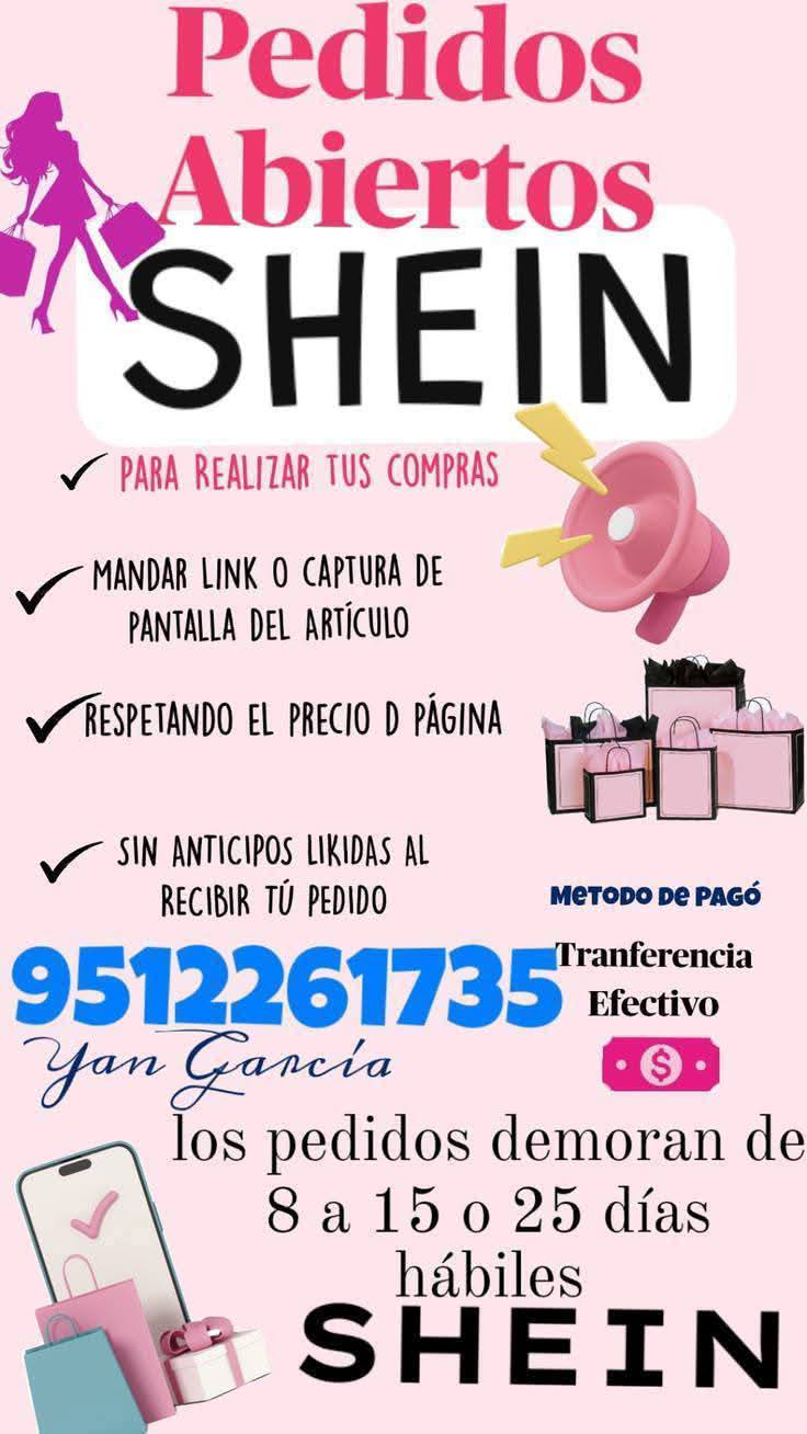 multimarYangarcia Facebook ad: PEDIDO ABIERTO SHEIN