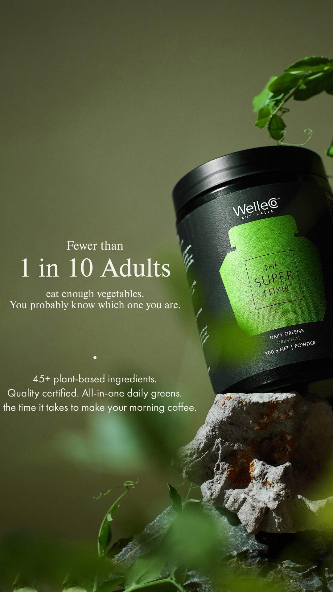 WelleCo Facebook ad