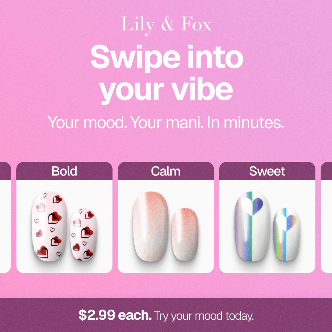 Lily and Fox Facebook ad