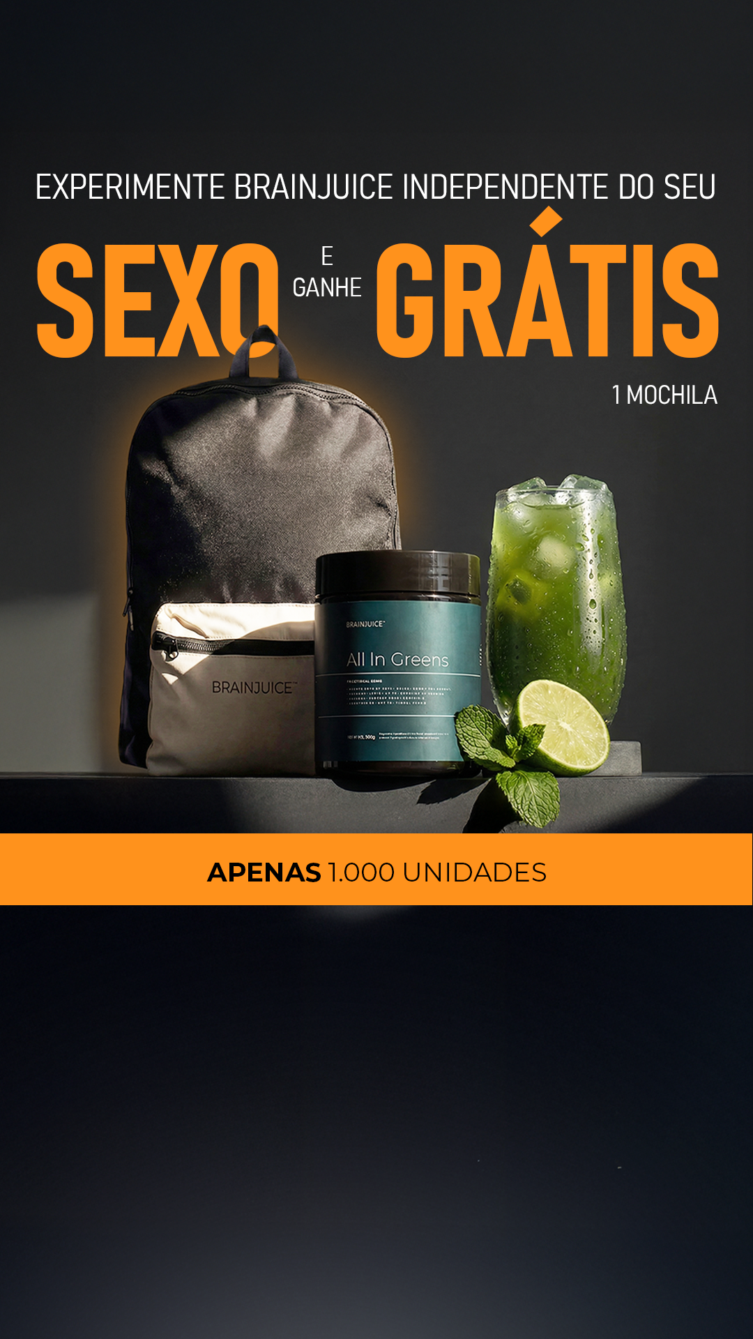 BrainJuice Facebook ad