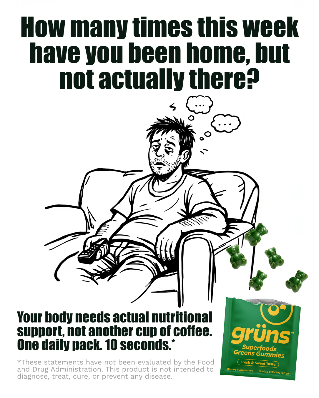 Grüns Facebook ad