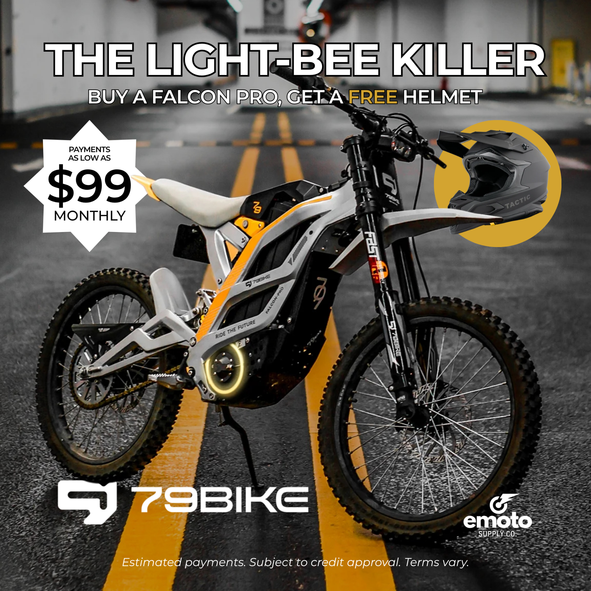 EMOTO Supply Co. Facebook ad: Shop best in class e-motos from America's most…