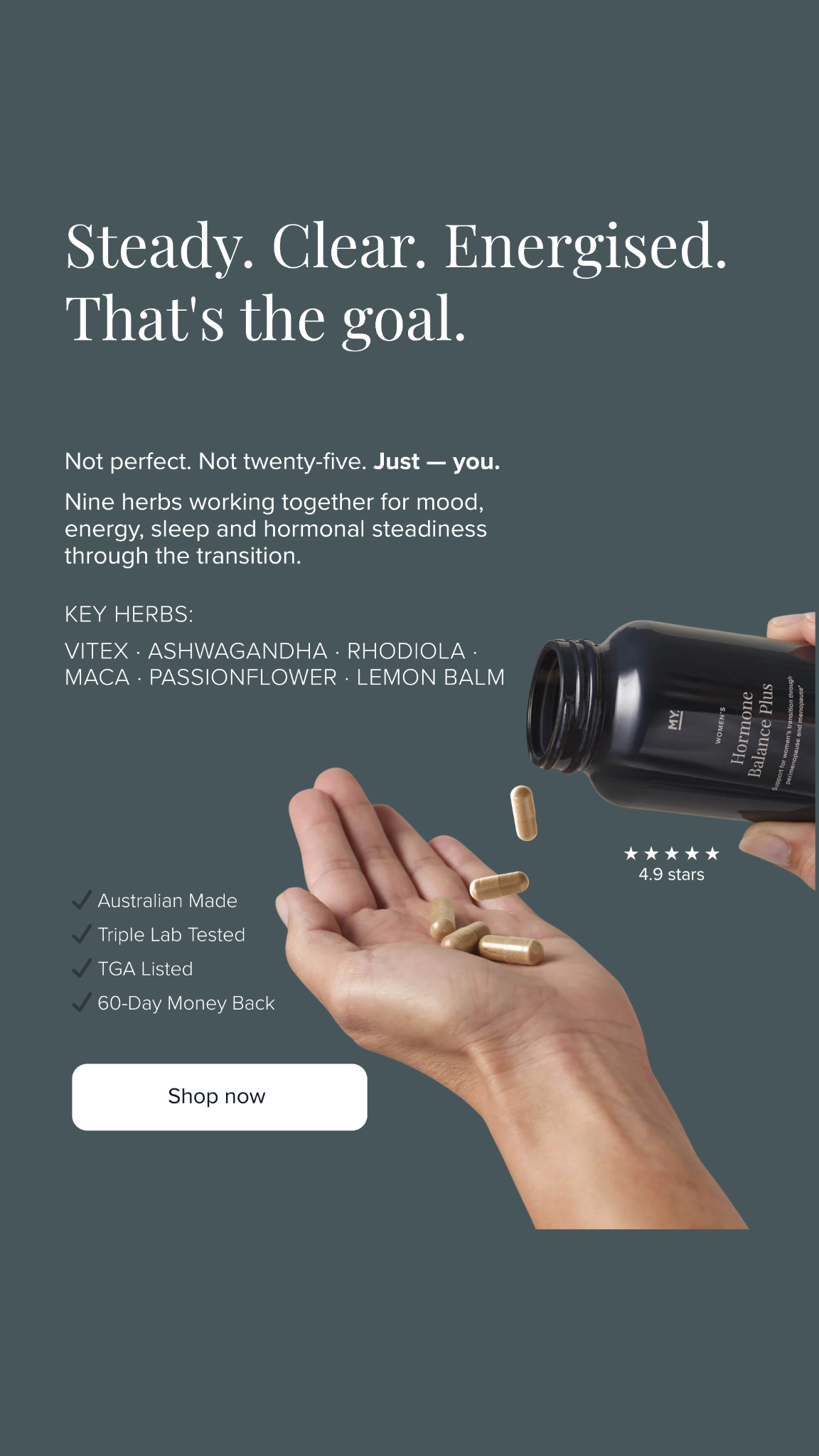 MyPause Health Facebook ad
