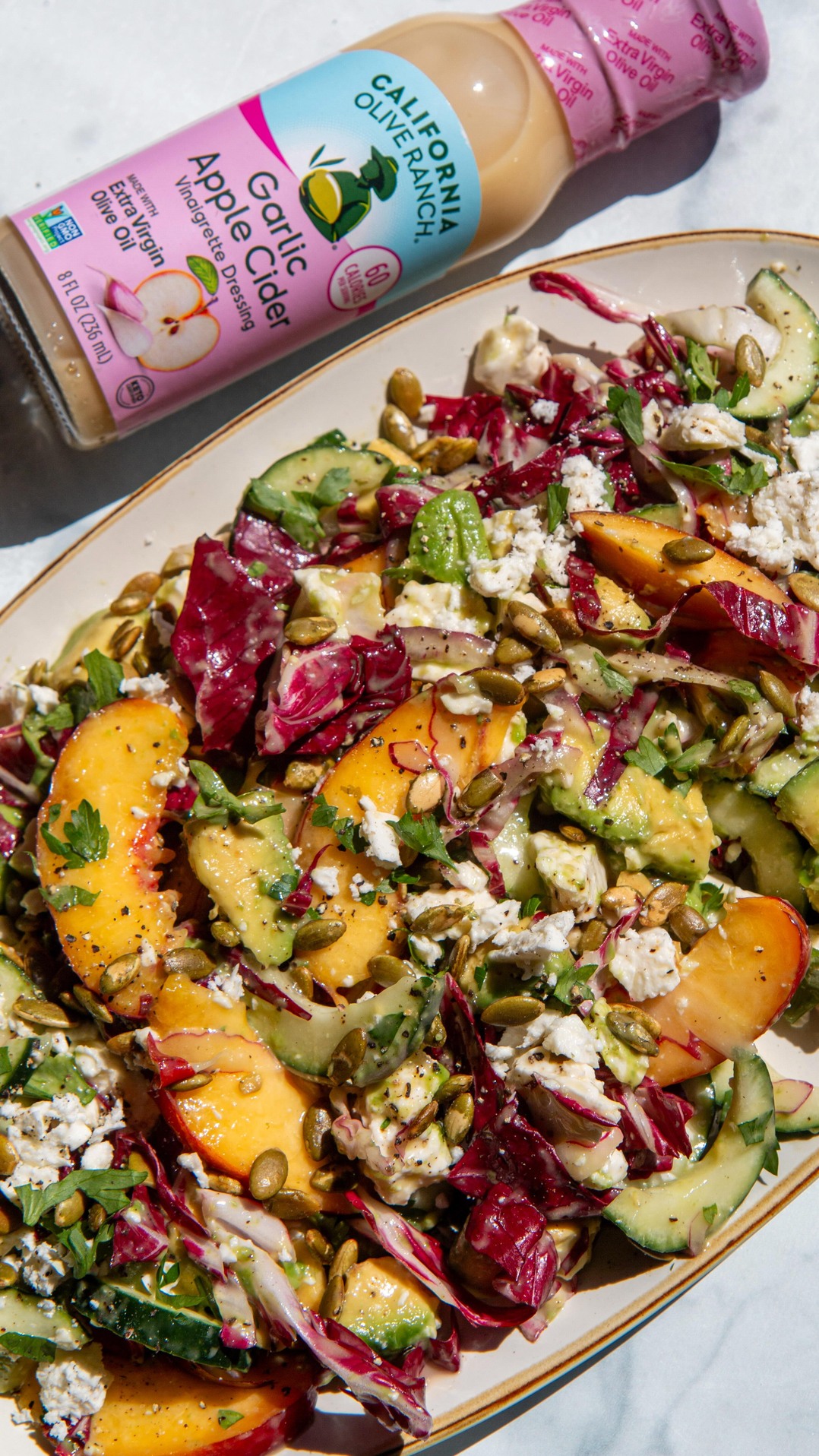 California Olive Ranch Facebook ad: This salad is the perfect combination of flavors…
