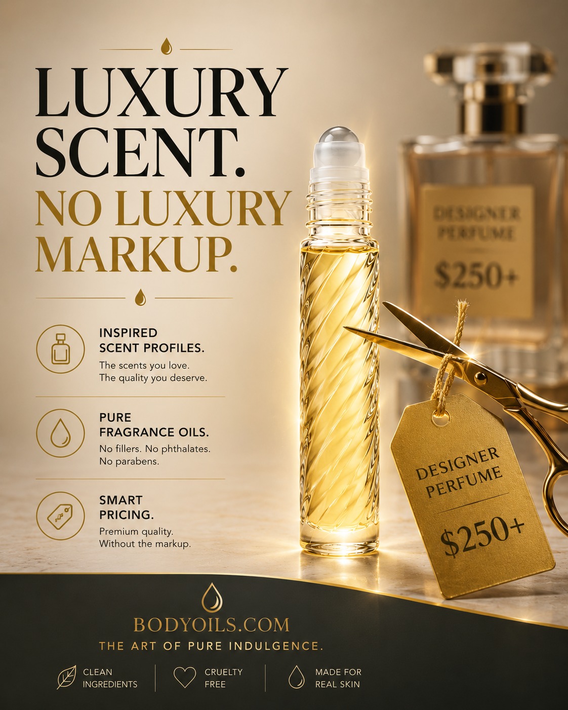Body Oils Facebook ad: Wholesale Body Oils | Fragrance Oils | Perfume Oils