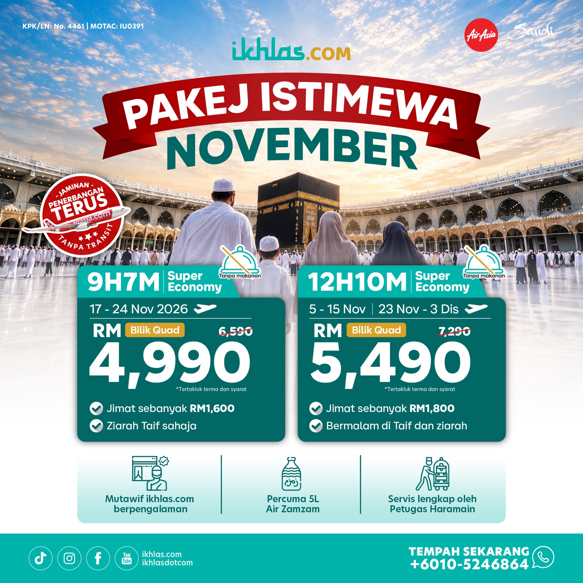 IKHLAS Facebook ad