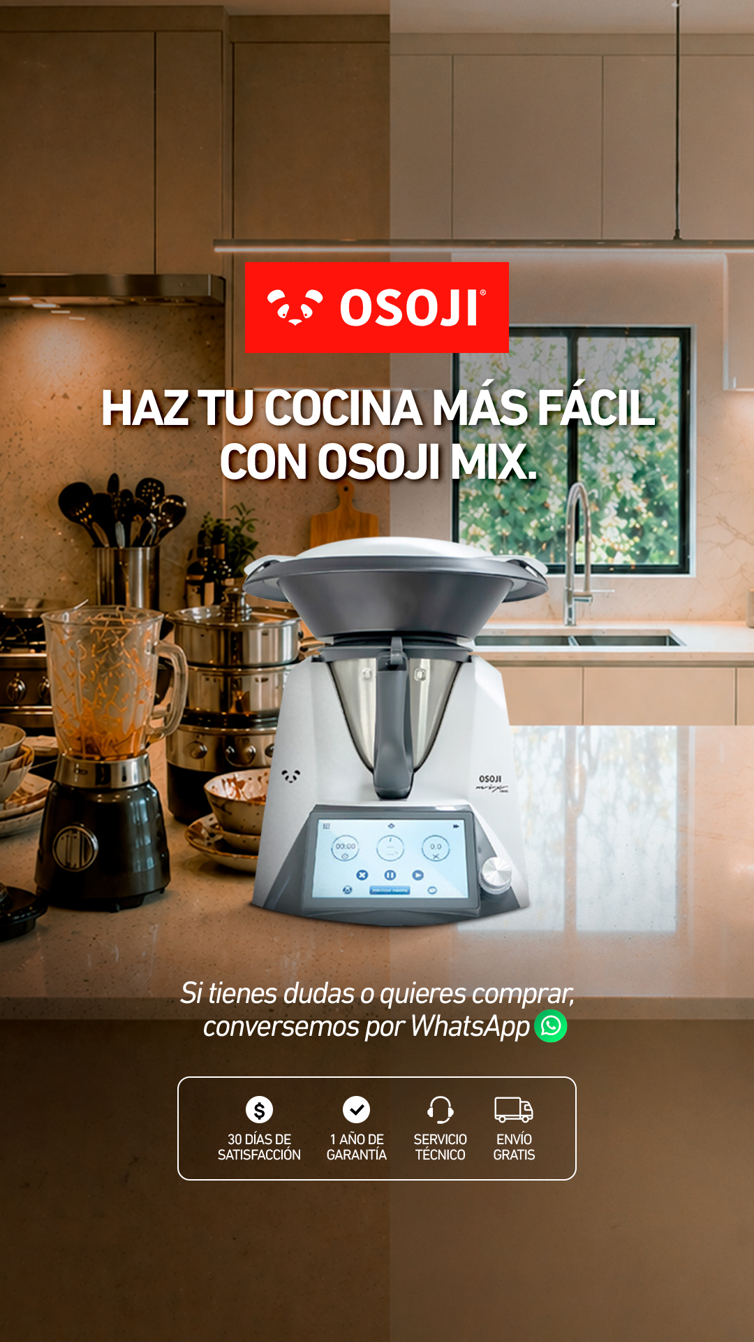 Osoji Robotics Chile Facebook ad from Jul 13, 2026