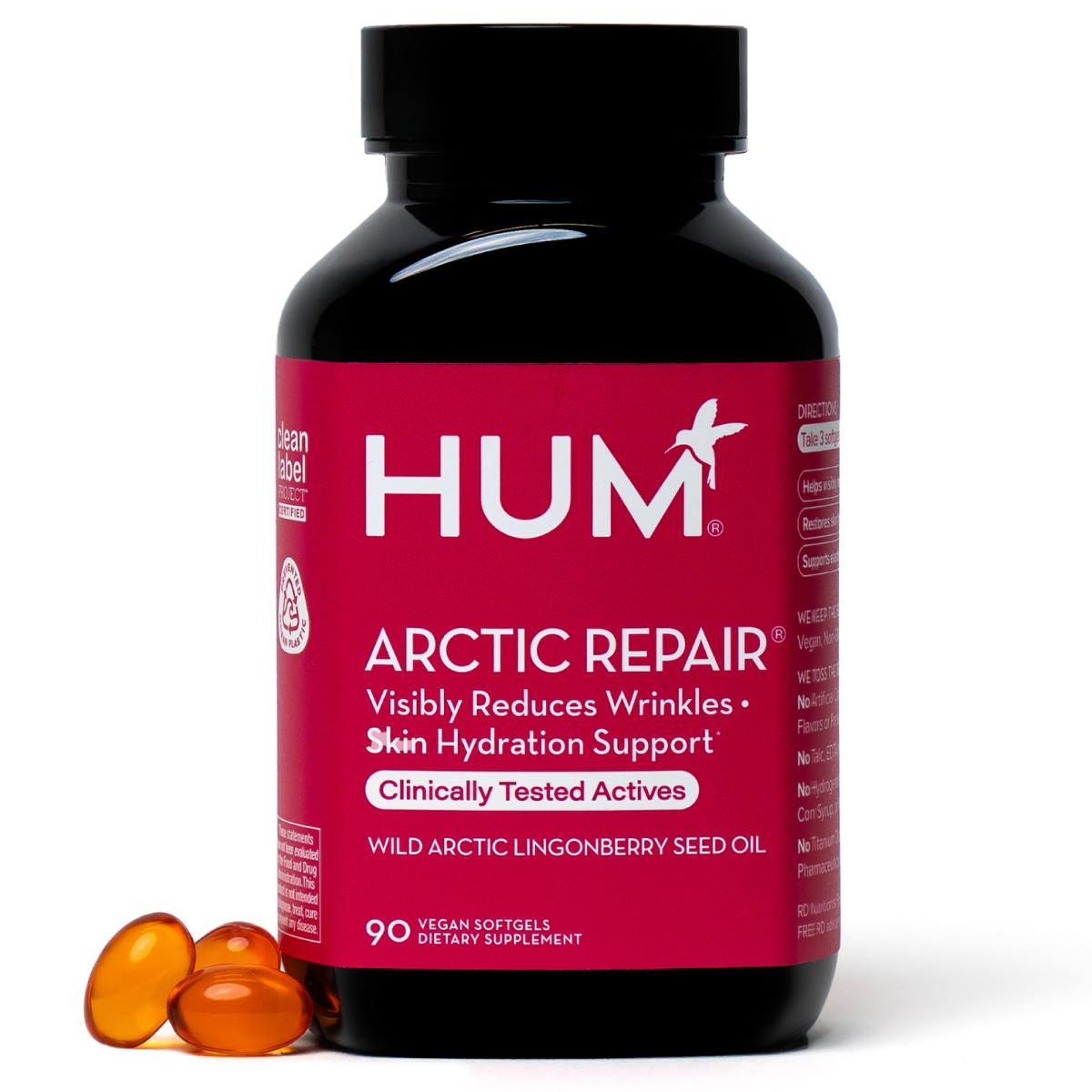 HUM Nutrition Facebook ad: Double Your GLP-1 levels and crush cravings.